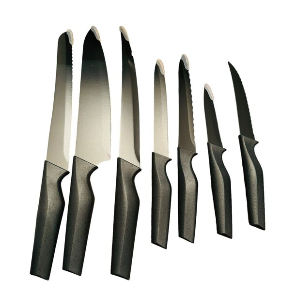Syvio 14-Piece Knife Set With Block - Picture 3 of 13